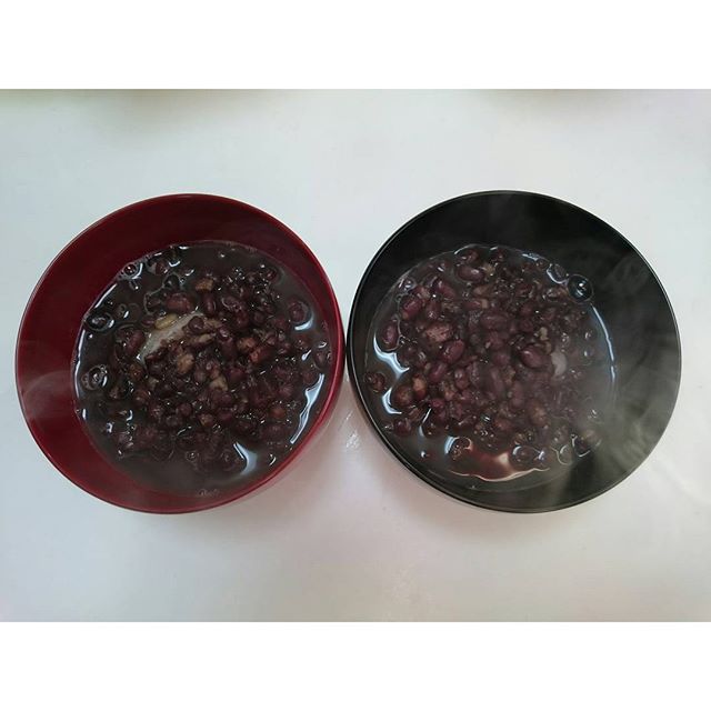 お汁粉でオヤツタイム～ - from Instagram
