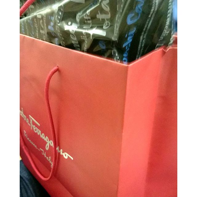 ヨドバシ→フェラガモで - from Instagram