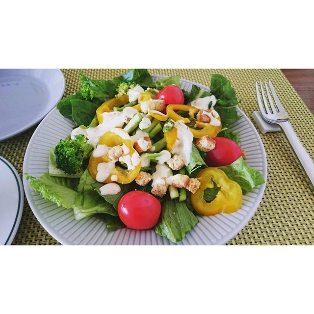 salad for breakfast その2 - from Instagram