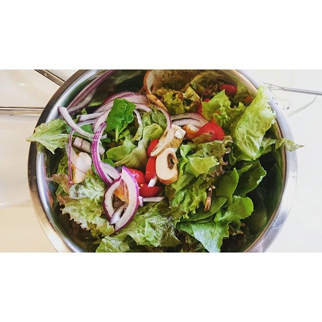 Making of #saladforbrunch - from Instagram