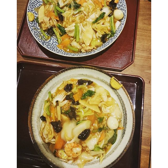 あんかけ五目焼きそば☆ジョイナスの仙之助 - from Instagram