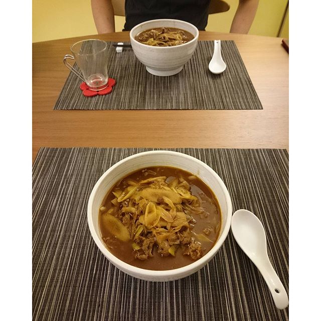 今日は #カレーうどん - from Instagram