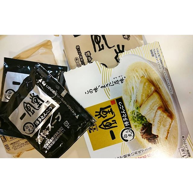 風邪には一風堂の乾麺? - from Instagram