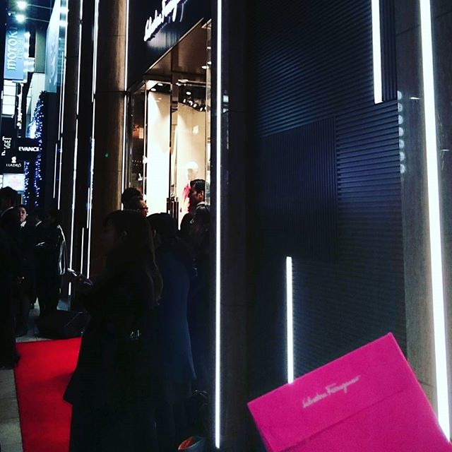 銀座Ferragamo のリニューアルオープンイベント - from Instagram