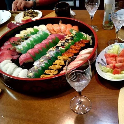 お鮨?でランチ。 - from Instagram