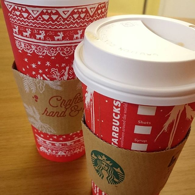 クリスマスマーケットからの家スタバ - from Instagram