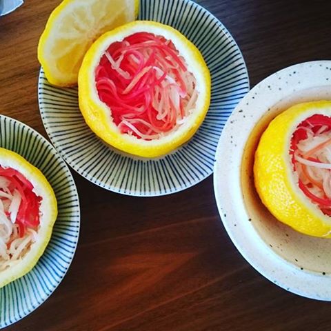 #柚子釜なます - from Instagram