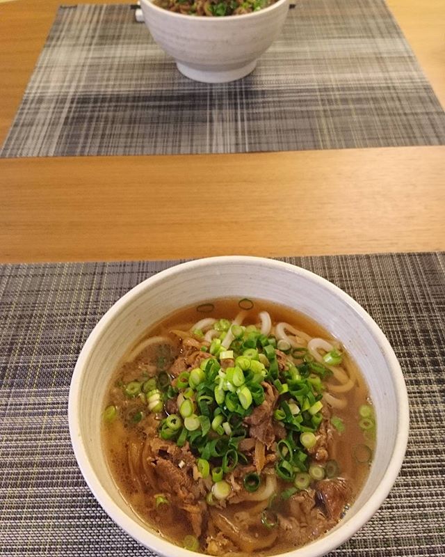 北海道牛の肉うどん - from Instagram