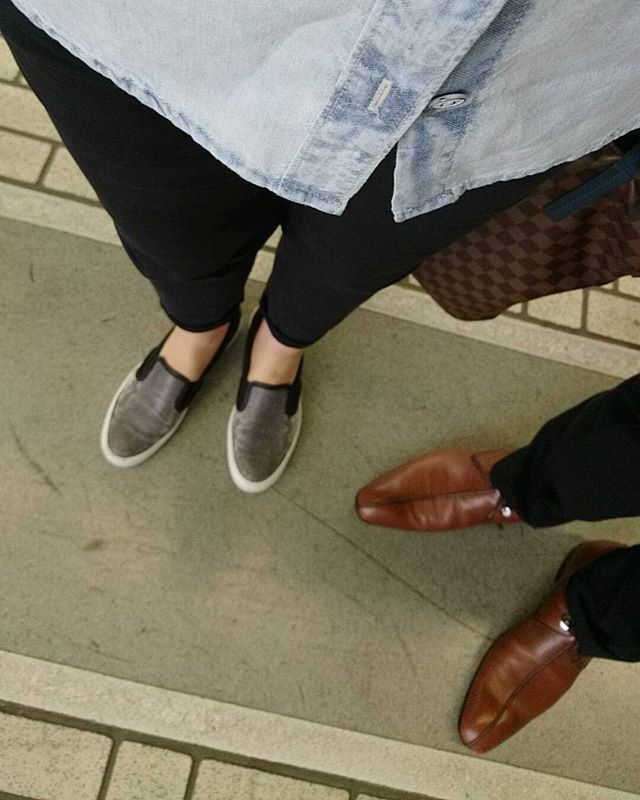 旦那様と新幹線通勤🚄 - from Instagram